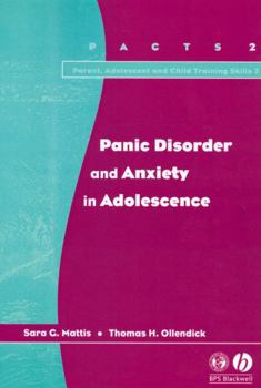 Paperback Panic Disorder and Anxiety in Adolescence Book