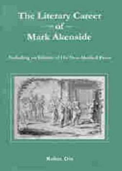 Hardcover The Literary Career of Mark Akenside Book