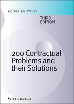 Hardcover 200 Contractual Problems and Their Solutions Book