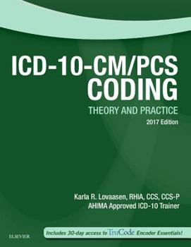 Paperback ICD-10-CM/PCs Coding: Theory and Practice, 2017 Edition Book