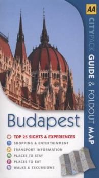 Budapest: Guide & Foldout Map - Book  of the AA CityPack Guides