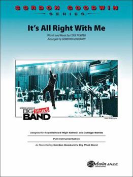 Unbound Its All Right With Me Jazz Ensemble Book