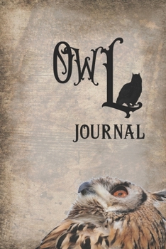 Paperback Owl Journal Book