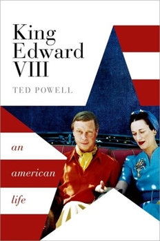 Hardcover King Edward VIII: An American Life Book