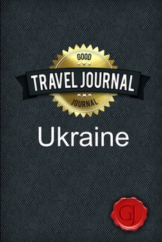 Paperback Travel Journal Ukraine Book