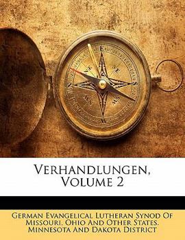 Paperback Verhandlungen, Volume 2 [German] Book