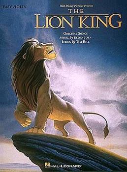 Paperback The Lion King - Easy Violin Book