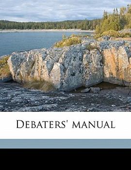 Paperback Debaters' Manual Book