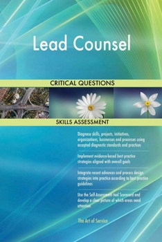 Paperback Lead Counsel Critical Questions Skills Assessment Book