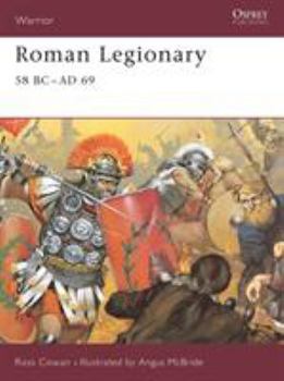Paperback Roman Legionary 58 BC-AD 69 Book