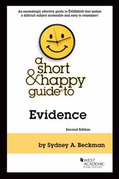 Paperback A Short & Happy Guide to Evidence (Short & Happy Guides) Book