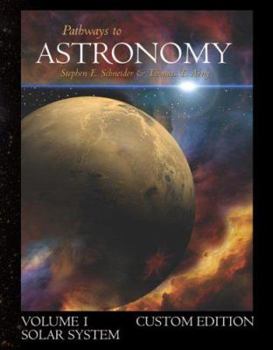 Paperback Pathways to Astronomy, Solar System (Volume 1) with Starry Nights Pro CD-ROM Book