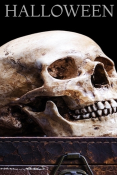 HALLOWEEN , SKULL NOTEBOOK , MEMORY BOOK TO WRITE OR DRAW  , 6X9 , 100 BEAUTIFUL PAGES , NOTES , JOURNAL , MEMORY BOOK: school notes , notebook , journal