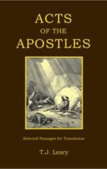 Paperback Acts of the Apostles: Passages for Translation Book