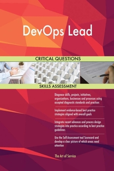 Paperback DevOps Lead Critical Questions Skills Assessment Book