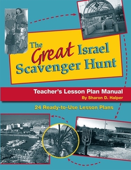 Paperback Great Israel Scavenger Hunt Lesson Plan Manual Book