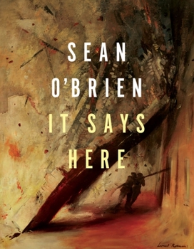 Paperback It Says Here Book