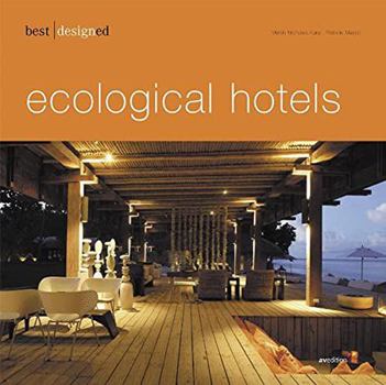 Hardcover Best Designed Ecological Hotel Book