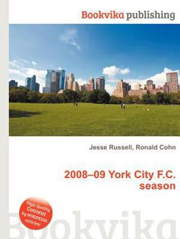 Paperback 2008-09 York City F.C. Season Book