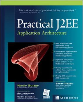 Paperback Practical J2EE Application Architecture Book