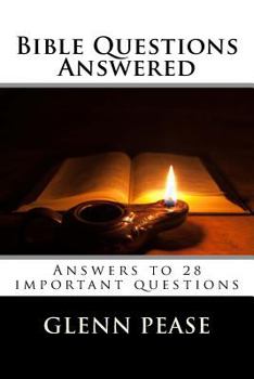 Paperback Bible Questions Answered: Answers to 28 important questions Book