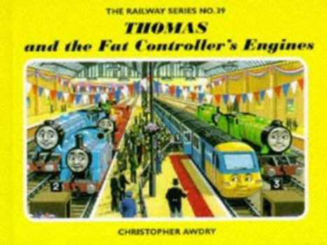 Hardcover Thomas and the Fat Controller's Engines Book