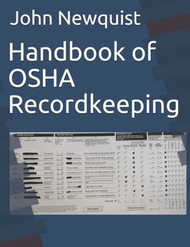 Paperback Handbook of OSHA Recordkeeping Book