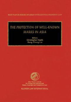 Hardcover The Protection of Well-Known Marks in Asia Book