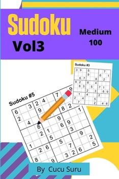 Paperback Sudoku Medium: Vol 3 Book