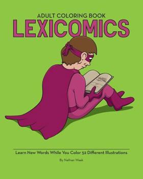 Paperback Lexicomics - Adult Coloring Book