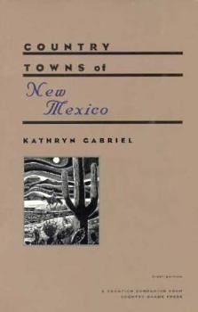 Paperback Country Towns of New Mexico Book