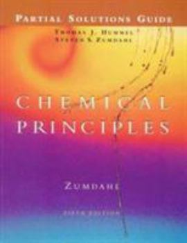 Paperback Student Solutions Manual for Zumdahl's Chemical Principles, 5th Book