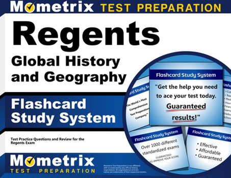 Regents Global History and Geography Exam Flashcard Study System: Regents Test Practice Questions & Review for the Regents (Cards)