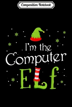 Paperback Composition Notebook: I'm The Crafty Elf Matching Family Group Christmas Journal/Notebook Blank Lined Ruled 6x9 100 Pages Book