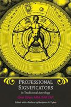 Paperback Professional Significators in Traditional Astrology Book