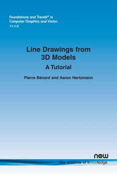 Paperback Line Drawings from 3D Models: A Tutorial Book