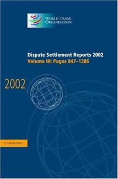 Hardcover Dispute Settlement Reports 2002 Book