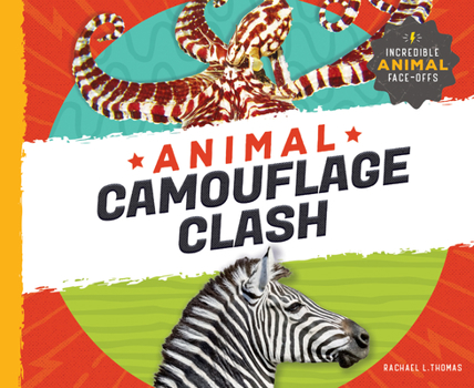 Library Binding Animal Camouflage Clash Book