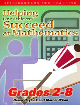 Paperback Helping Low Achievers Succeed at Math Book