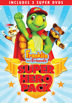 DVD Franklin & Friends: Super Hero Pack Book