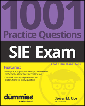 Paperback Sie Exam: 1001 Practice Questions for Dummies Book