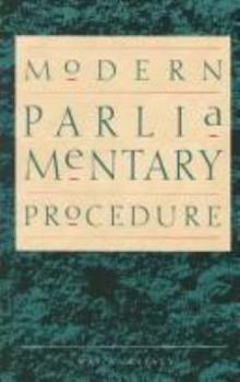 Paperback Modern Parliamentary Procedure Book