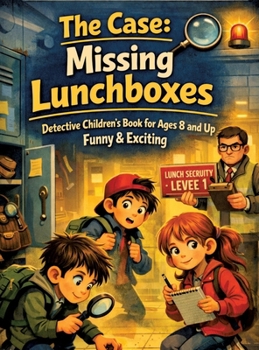 Hardcover The case: Missing lunchboxes: Detective children's book for ages 8 and up Funny & exciting Book