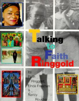 Paperback Talking to Faith Ringgold Book