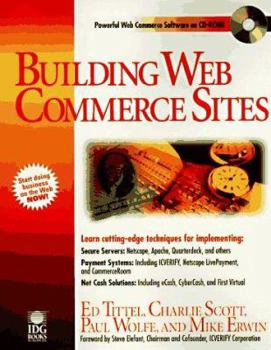 Paperback Building Web Commerce Servers Book