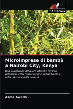 Paperback Microimprese di bambù a Nairobi City, Kenya [Italian] Book