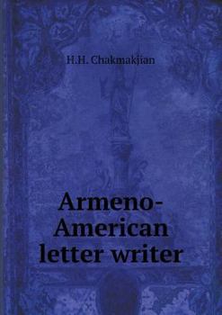 Paperback Armeno-American letter writer Book