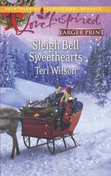 Mass Market Paperback Sleigh Bell Sweethearts [Large Print] Book