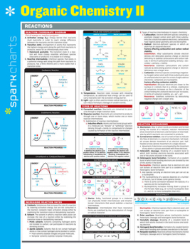 Organic Chemistry II (Organic Chemistry Reactions) - Book  of the SparkCharts