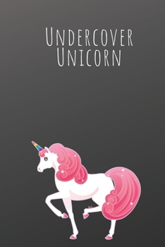Paperback Undercover Unicorn: Notebook for Kids, Funny Kids Gift, Lined Notebook for Kids, Large 6"x9" 100 pages (Blank Lined NoteBook) Book